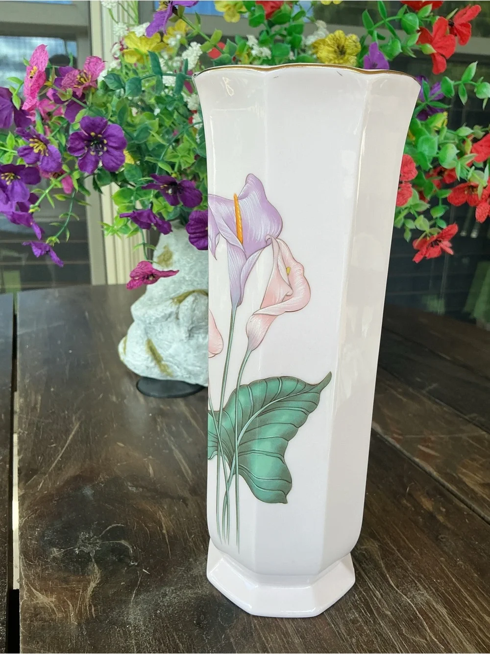 Vintage 1980’s Toyo Calla Lily Vase